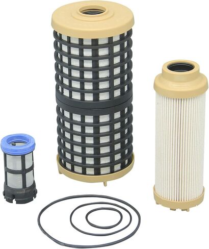 استبدال فلتر الوقود EF-9924 PF9924 PF9806 A0000904251 33849 FK48555 P550954 L5091F FK48556 مناسب لمحركات ديترويت ديزل DD13 12.8L DD15 14.8L DD16 15.6L (عبوة من مجموعة واحدة) in Kuwait