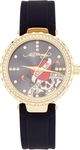 ساعة ED HARDY للسيدات بسوار من السيليكون in Kuwait