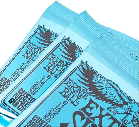 Ernie Ball Extra Slinky Guitar Strings (Pack of 3) (2225x3) in Saudi Arabia