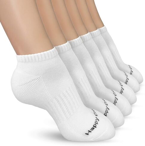 6 Pairs Women, Men ankle socks, size 9-11 Unisex ankle socks, Breathable in Saudi Arabia