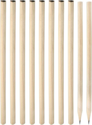 PATIKIL Brown Hexagon Pencils, 50 Pack HB Graphite Pencils Wood Pencils Double-Ended Pencil for Classroom Office Engineering Marking in Saudi Arabia