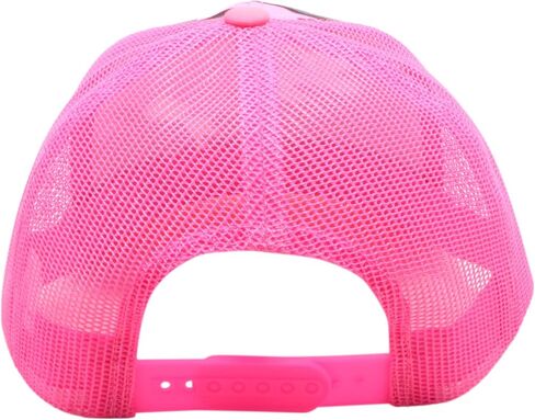 Pit Bull Premium Headwear Cambridge Trucker Hat نيون كامو شبكي خلفي قابل للتعديل قبعة بيسبول للرجال والنساء in Saudi Arabia