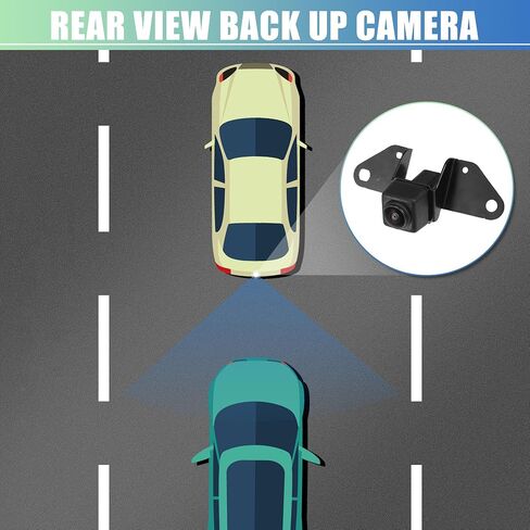 كاميرا احتياطية للرؤية الخلفية من uxcell كاميرا خلفية للمساعدة في ركن السيارة لسيارة Nissan Rogue in Saudi Arabia