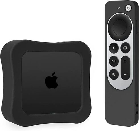 Protective Case for Apple TV 4K 2022 Remote, Anti-Slip Shock Proof Silicone Cover for Apple TV 4K 3rd Generation Set-top Box TV Box Waterproof Cover in Saudi Arabia