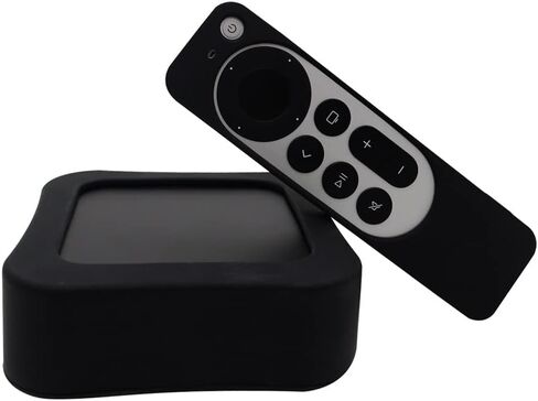 Protective Case for Apple TV 4K 2022 Remote, Anti-Slip Shock Proof Silicone Cover for Apple TV 4K 3rd Generation Set-top Box TV Box Waterproof Cover in Saudi Arabia