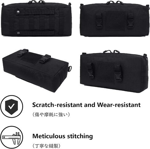 JEELAD Sports Bag Foldable Molle Pouches Gym Bag Tactical Pouch Duffle Pouch Water Resistant for Gym Sports Yoga Outdoor Camping in Saudi Arabia