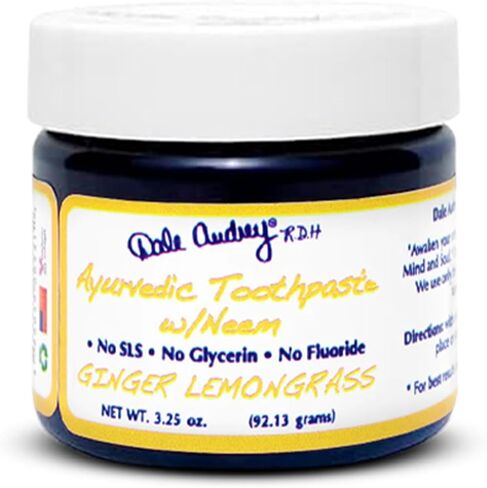Ayurvedic Mineralizing Tooth Paste for Sensitive Teeth | Organic Cinnamon Flavor Teeth Whitening and Fresh Breath | Natural Toothpaste for Gums and Bad Breath (3.25 Oz) in Saudi Arabia