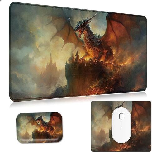 Desk Mat + Mouse Pad + Mouse Wrist Rest,3 PCS Set Ergonomic Memory Foam Mouse Wrist Rest with Durable Anti-Slip Rubber Base for Office,Home & Easy Typing Pain Relief,Pink Flash Scripture 46:5 in Saudi Arabia