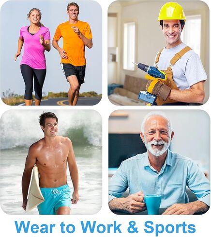 تروس حزام الفتق للرجال والنساء - CutToFit واقي دعم الفتق الإربي | أحزمة الفخذ العالمية والقابلة للتعديل لعلاج آلام الفتق المستهدفة / الرياضة / العناية بعد الجراحة مع وسادتين ضغط قابلتين للإزالة in Saudi Arabia