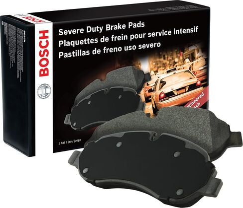 BOSCH BSD153 Severe Duty Disc Brake Pad Set - Compatible With Select Chevrolet C20, C30, G30, K20, K30, P20, P30, Suburban; GMC C2500, C3500, G3500, K2500, P2500, P3500, Suburban + More in Saudi Arabia