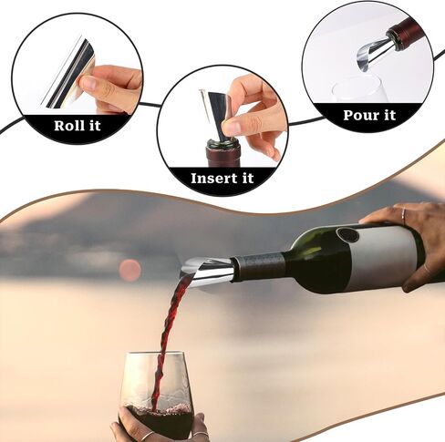 20Pcs Wine Pour Disc Drop Stoper, Red Wine Pourer Wine Pourer, Aluminum Foil Pour Spouts, Aluminum Foil Wine Bottle Pourer, Wine Spout Pourer, Silver Foil Drop Stopping for Wine Beverage Beer in Saudi Arabia