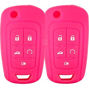 2x New Key Fob Remote Silicone Cover Fit/For Select GM Vehicles. OHT01060512 etc