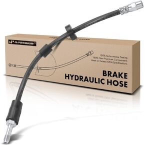 A-Premium Front Driver or Passenger Brake Hydraulic Hose Compatible with Select Volvo Models - S60 2004-2007, V70 2004-2007 - Replace# 30665458