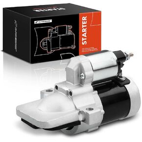 A-Premium Starter Motor Compatible with Ford Edge, Escape, Explorer, Focus, Fusion, Taurus & Lincoln MKZ & Mercury Mariner, 12V 1.4KW 10-Teeth Clockwise, Replace# FJ5T11000AA FJ5Z-11002-A