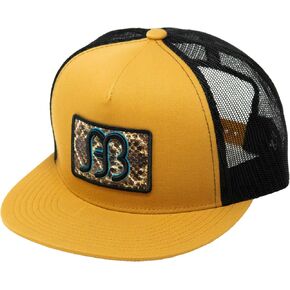 Red Dirt Hat Company Anderson Bean Adjustable Snapback Hat (US, Alpha, One Size, Gold/Black) in Kuwait