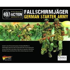Warlord Games Fallschirmjager German Starter Army - Bolt Action 28mm Minatures WWII Table Top Game