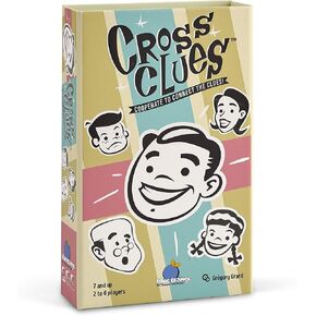 Cross Clues Party Game for Clever Friends | New Cooperative Connect Words and Guess Deduction Game | 2-6 Players | Ages 7+ | Adults Teens Date Night Couples Fun | by Blue Orange Games