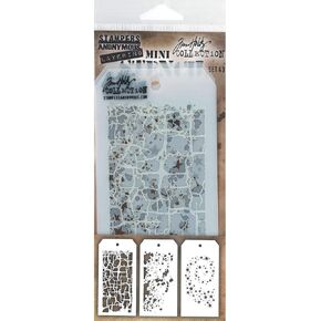 Tim Holtz - Stampers Anon Mini Stencil, Set #43