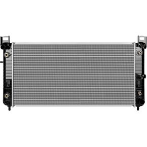 SCITOO automotive replacement engine radiators for 2002-2014 for Cadillac Escalade 6L for Chevy Silverado 1500 2500 Suburban Tahoe 4.8 5.3 6.0L 2370