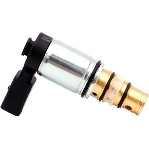 HICKS 1K0820803E AC Compressor Control Solenoid Valve Compatible with 05-14 VW Jetta Beetle, 05-13 VW Golf, 07-15 VW Passat, 09-14 VW CC
