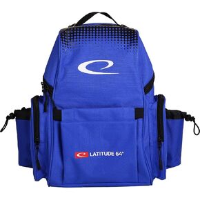 Latitude 64 Swift Disc Golf Backpack | Frisbee Disc Golf Bag with 15+ Disc Capacity | Introductory Disc Golf Backpack | Lightweight and Durable