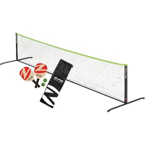 Portable Instant Play Portable Pickleball Set Includes Paddles, Balls, and Net