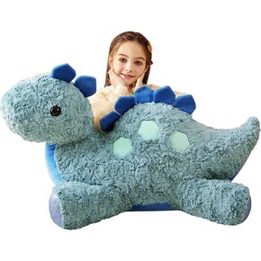 Giant Stegosaurus Stuffed Animal Plush Soft Toy,30" Large Dinosaur Toys Jumbo Cute Big Size Huge Plushy Fat Plushie,Birthday Gifts for Kid