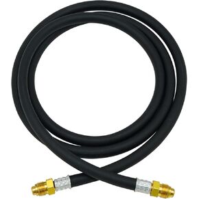 6.56FT Inert Gas Welding Hose, Argon Flowmeter Gas Regulator Welding Hose, TIG MIG Gas Hose, 5/8" UNF-18RH Fittings