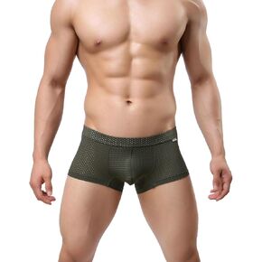 MuscleMate Men's Mesh Stretch Trunks Underwear. Breathable and Stretch Fit. All-day Comfort.