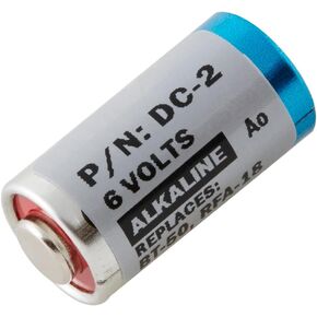 بطارية طوق الكلاب الرقمية Synergy، تعمل مع طوق الكلاب PetSafe RF-25، (قلوي، 6 فولت، 100 مللي أمبير) ذات سعة فائقة، متوافقة مع بطارية Innotek BAT-001، L1325، RFA18، RFA-18، RFA18-11