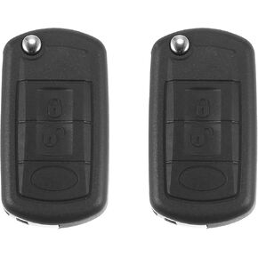 X AUTOHAUX 2pcs 315MHz NT8-15K6014CFFTX4 Replacement Smart Proximity Flip Keyless Entry Remote Key Fob for Land Rover Range Rover 2006-2010 for LR3 2005-2009 3 Buttons
