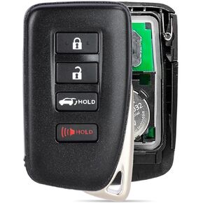 Smart Proximity Control Remote Car Key Fob for Lexus LX570 2016-2021 NX300 2018-2021 NX200T 2015-2018 NX300H 2015-2021 HYQ14FBA 2110 AG Board 314.3Mhz 8A Chip 4 Buttons