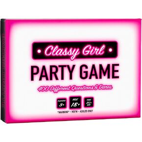 Girls Night Party Game - 400 Questions, Dares & Challenges for Bachelorette, Birthday, Ladies Nights, College and Sorority Parties