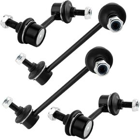 Front & Rear + Left & Right Side Sway Stabilizer Bar End Link Kit for Acura TSX 2009 2010 2011 2012 2013 2014, for Honda Accord 2008 2009 2010 2011 2012, K90456 K90457 K750152 K750153