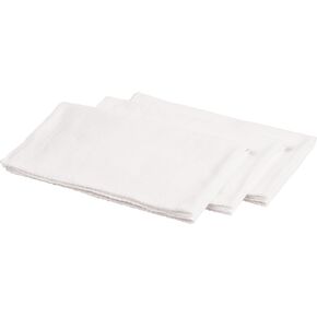 Carrand 40069 11" x 17" Diaper Soft Polishing Cloth (10-Pack) , red
