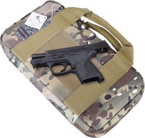 Tactical Single Pistol Case Range Bag Handgun Bag 1000D Nylon in Saudi Arabia