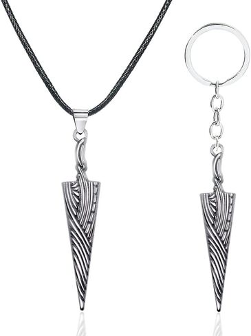 Pure Nail Sword Keychain Bone Nail Necklace Exquisite Pendant Hollow Knight Keyring Cosplay in Saudi Arabia