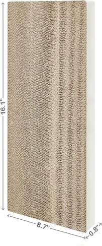 Way Basics Premium Wall Mount Scratch Pad Cat Scratcher with Silvervine Catnip - zBoard Lasts 2X Longer in Saudi Arabia