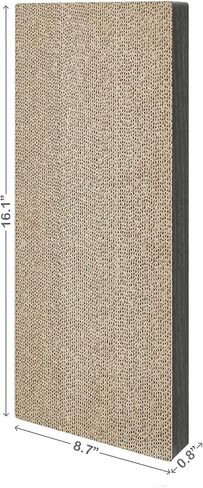 Way Basics Premium Wall Mount Scratch Pad Cat Scratcher with Silvervine Catnip - zBoard Lasts 2X Longer in Saudi Arabia