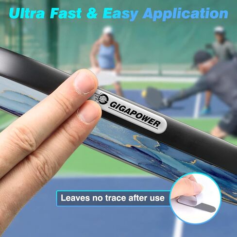 Pickleball Lead Tape, 3g Weighted Lead Tape Strips, High Adhesive Edge Guard Bars for Pickleball Paddles & Rackets, Customize Paddle Weight for Increase Control & Power in Saudi Arabia