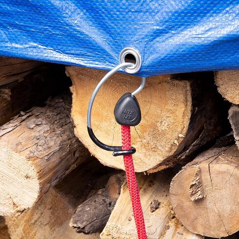 Nite Ize, Inc. BHL24-10-R3 Nite IZE HookLock، سلك بنجي بخطاف قفل فولاذي ممتاز، 24 بوصة، أحمر in Saudi Arabia
