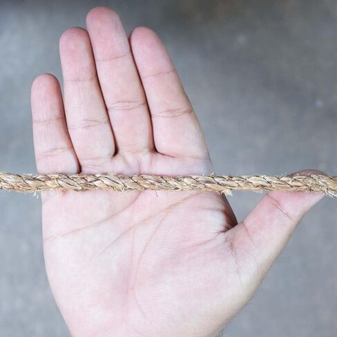 Golberg Natural Fiber Tan Manila Rope - (1/2 Inch x 10 Feet) in Saudi Arabia