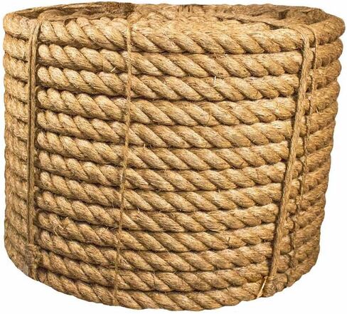 Golberg Natural Fiber Tan Manila Rope - (1/2 Inch x 10 Feet) in Saudi Arabia