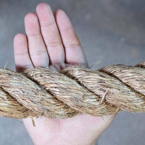 Golberg Natural Fiber Tan Manila Rope - (1/2 Inch x 10 Feet) in Saudi Arabia