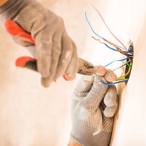 طرف مجراف كهربائي من Gardner Bender 15-113، 16-14 AWG، أسطوانة معزولة، وصلة مجعدة، أزرق in Saudi Arabia