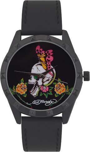ED HARDY Ladies Silicone Strap Analog Watch in Saudi Arabia