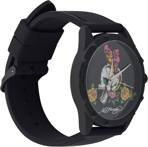 ED HARDY Ladies Silicone Strap Analog Watch in Saudi Arabia