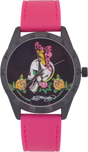 ED HARDY Ladies Silicone Strap Analog Watch in Saudi Arabia