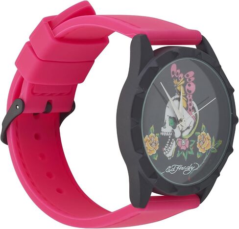 ED HARDY Ladies Silicone Strap Analog Watch in Saudi Arabia