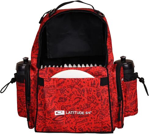 Latitude 64 Swift Disc Golf Backpack | Frisbee Disc Golf Bag with 15+ Disc Capacity | Introductory Disc Golf Backpack | Lightweight and Durable in Saudi Arabia